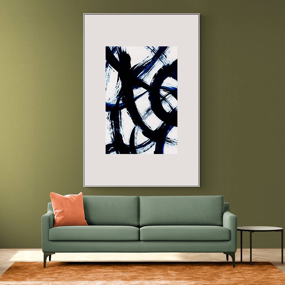 Abstract Brush Strokes 98 Wall Art