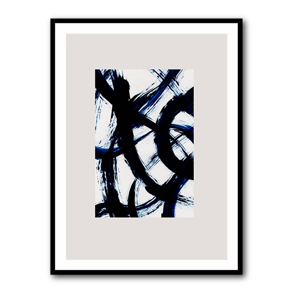 Abstract Brush Strokes 98 Wall Art