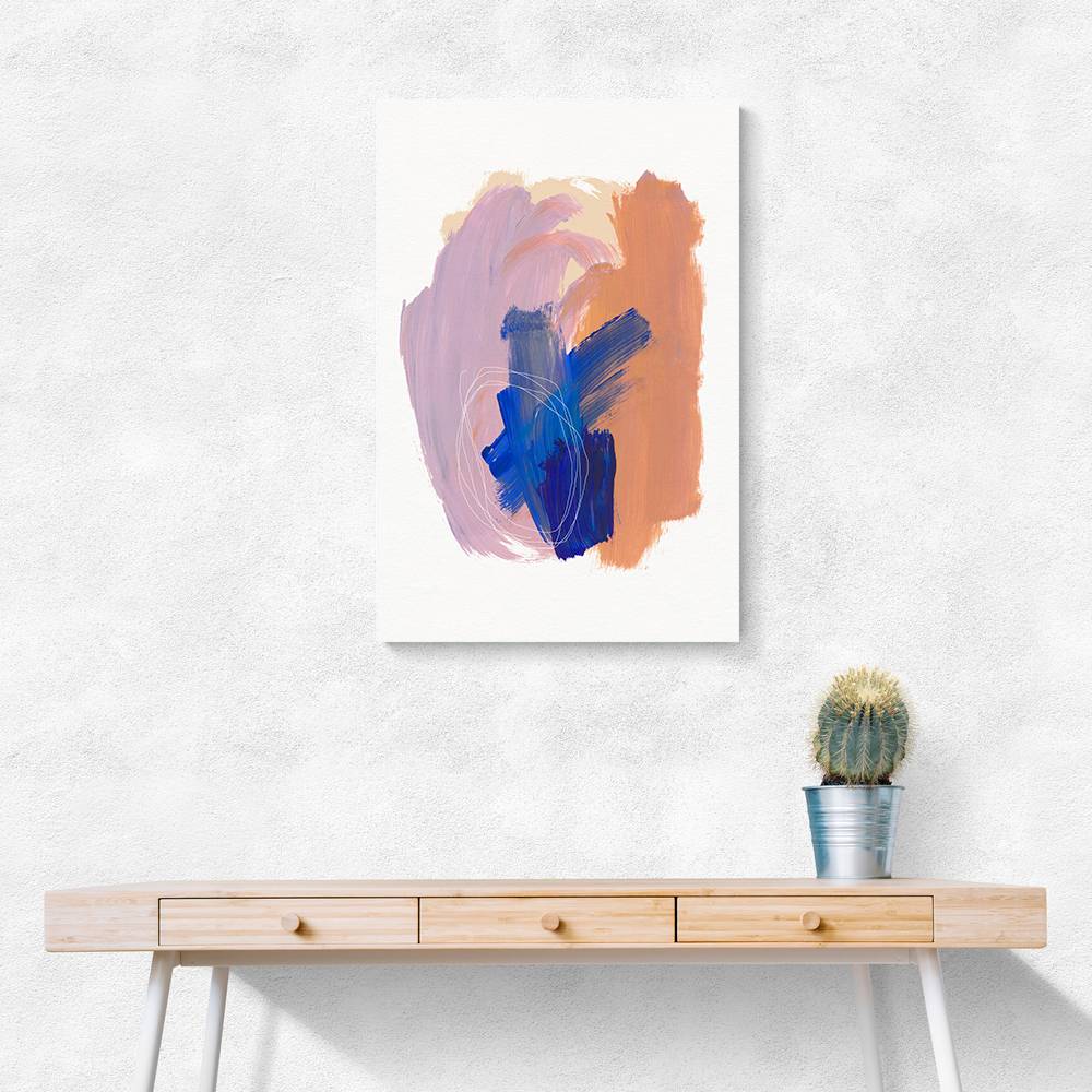 Abstract Brush Strokes 90 Wall Art