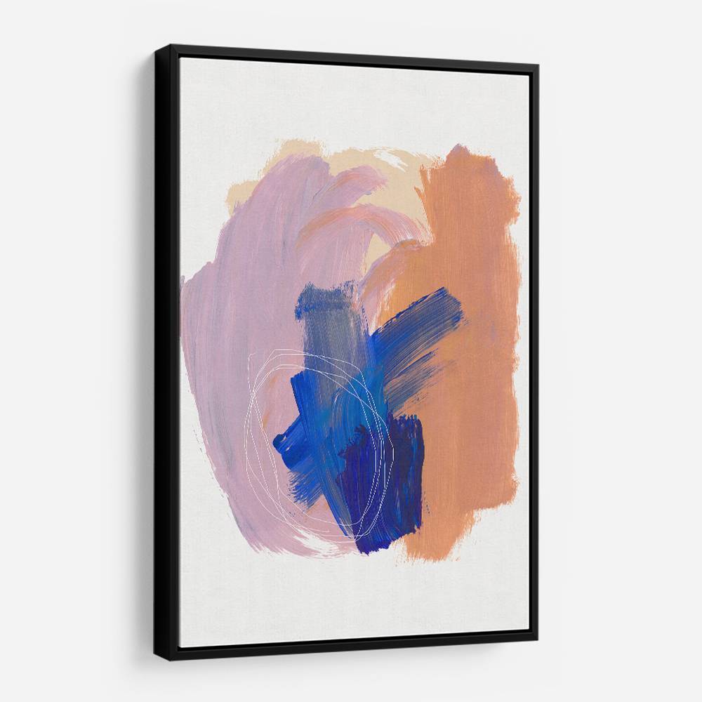 Abstract Brush Strokes 90 Wall Art