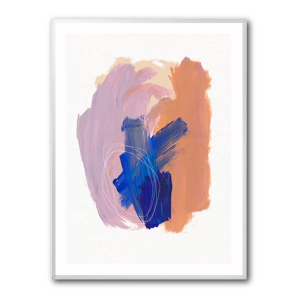 Abstract Brush Strokes 90 Wall Art