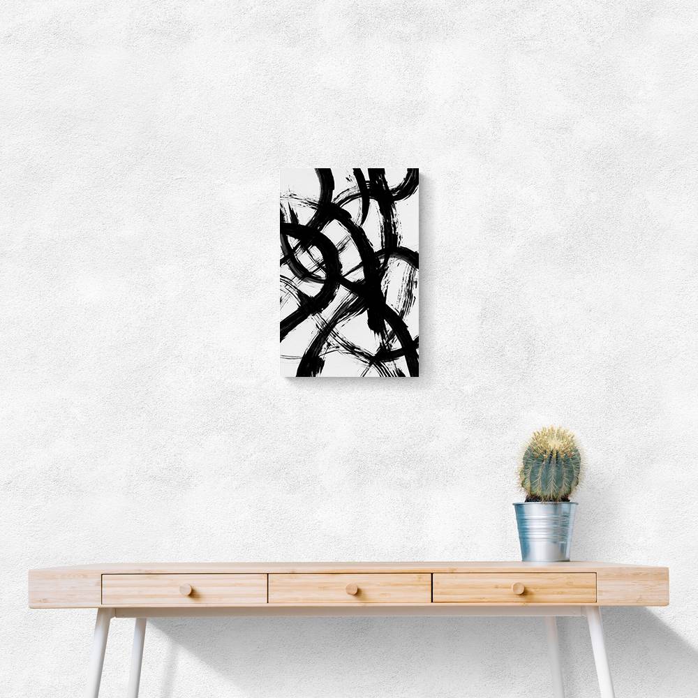 Abstract Brush Strokes 98X Wall Art