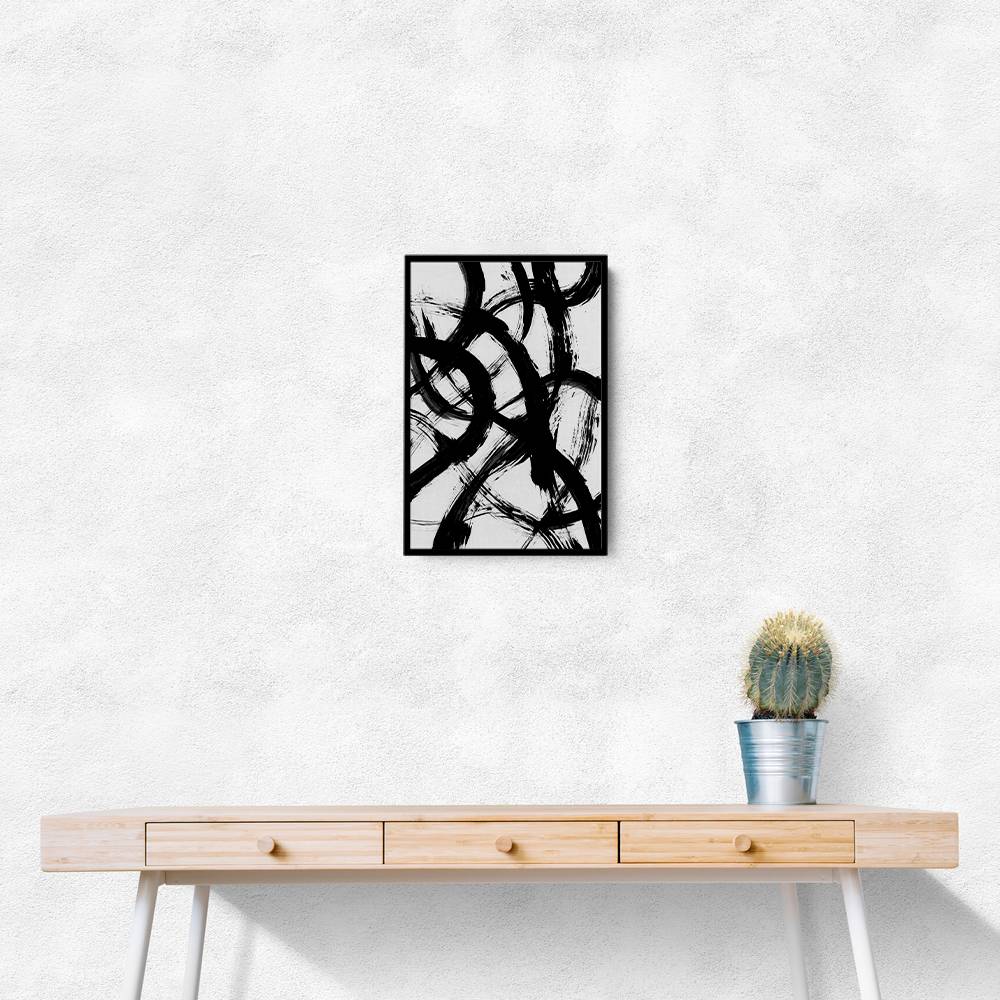 Abstract Brush Strokes 98X Wall Art