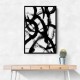 Abstract Brush Strokes 98X Wall Art