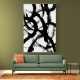 Abstract Brush Strokes 98X Wall Art