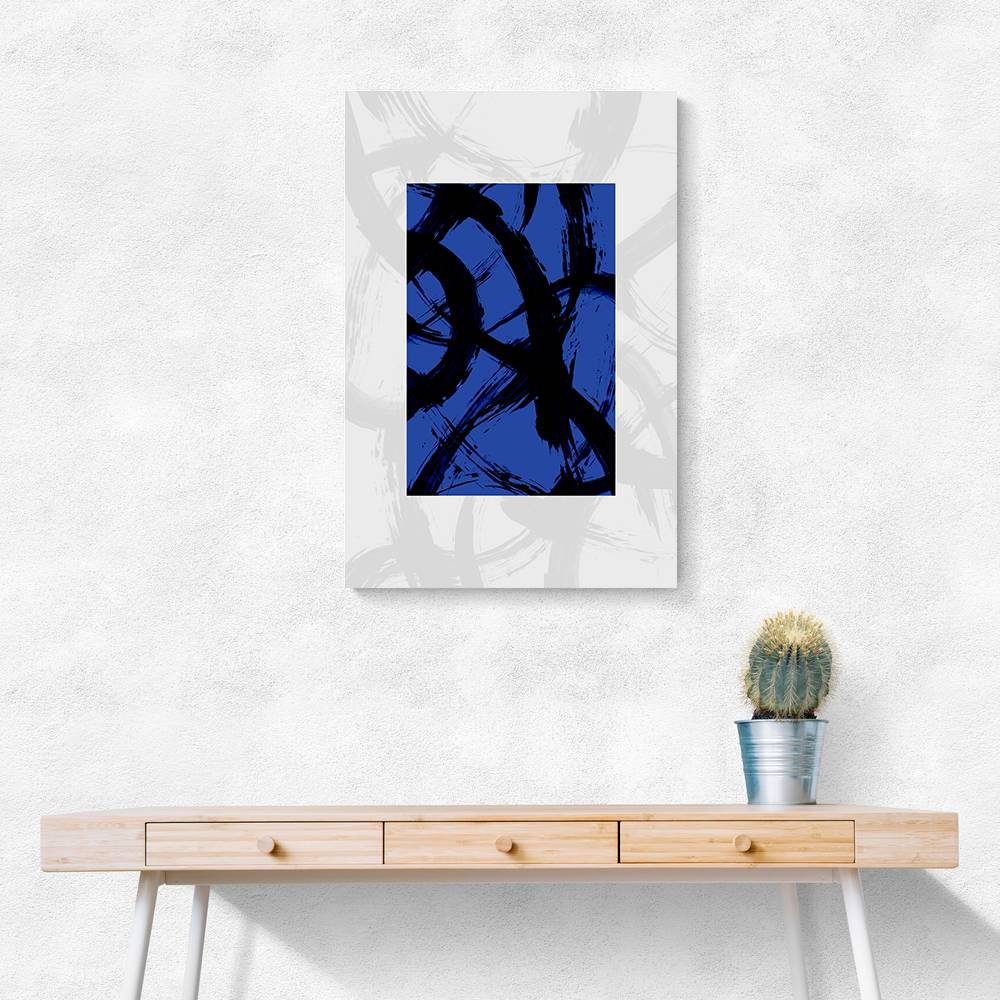 Abstract Brush Strokes 98Y Wall Art