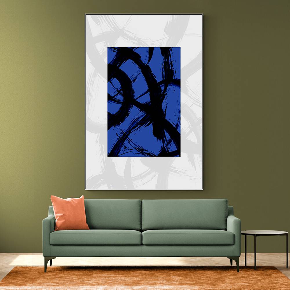 Abstract Brush Strokes 98Y Wall Art