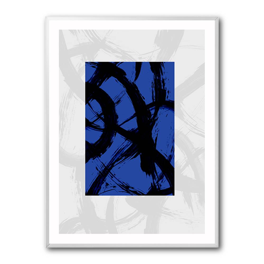 Abstract Brush Strokes 98Y Wall Art