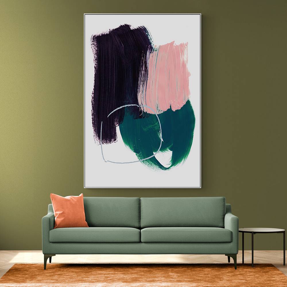 Abstract Brush Strokes 10 Wall Art