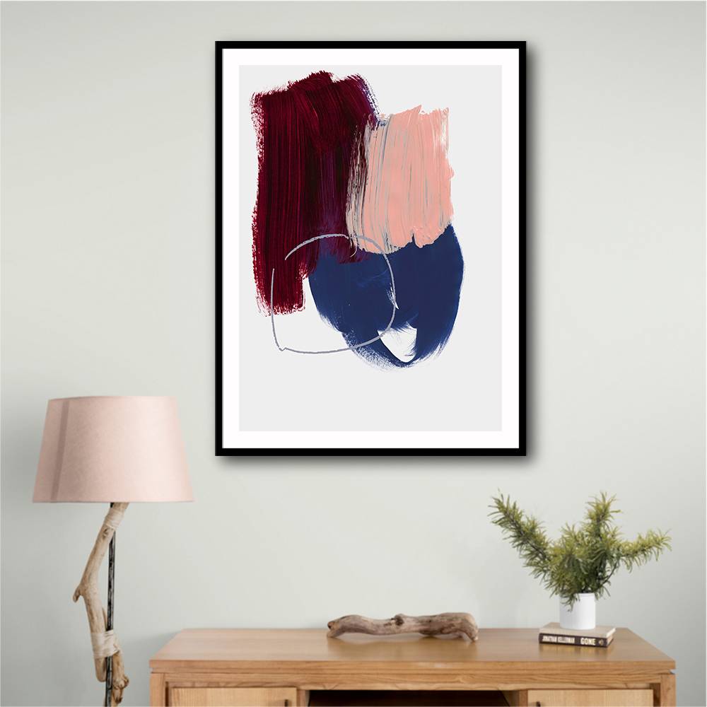 Abstract Brush Strokes 10x Wall Art