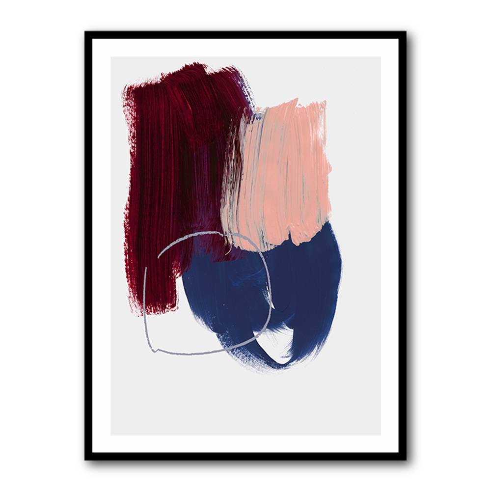 Abstract Brush Strokes 10x Wall Art