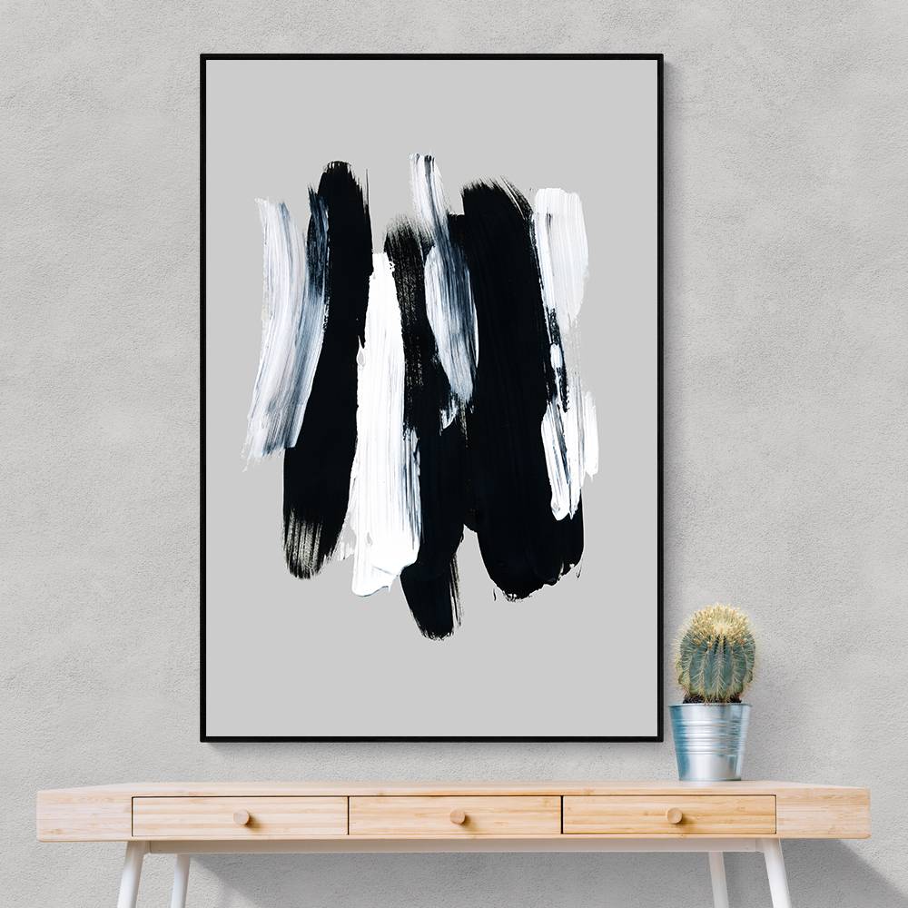 Abstract Brush Strokes 12 Wall Art