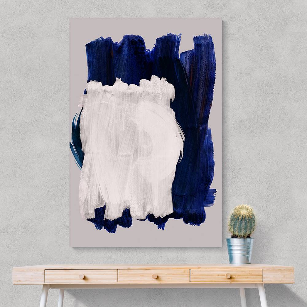 Abstract Brush Strokes 14 Wall Art