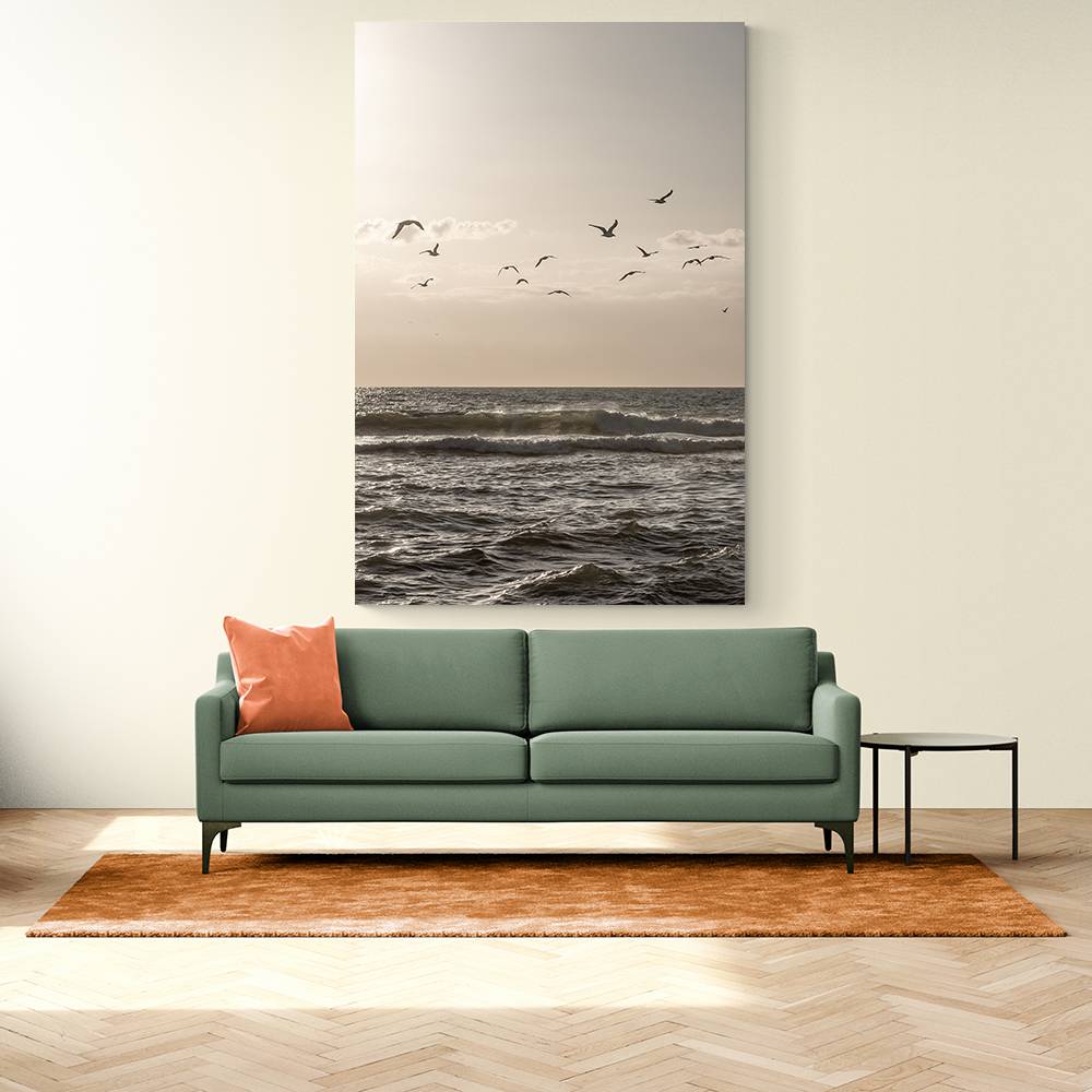 Birds And The Sea 3 Wall Art