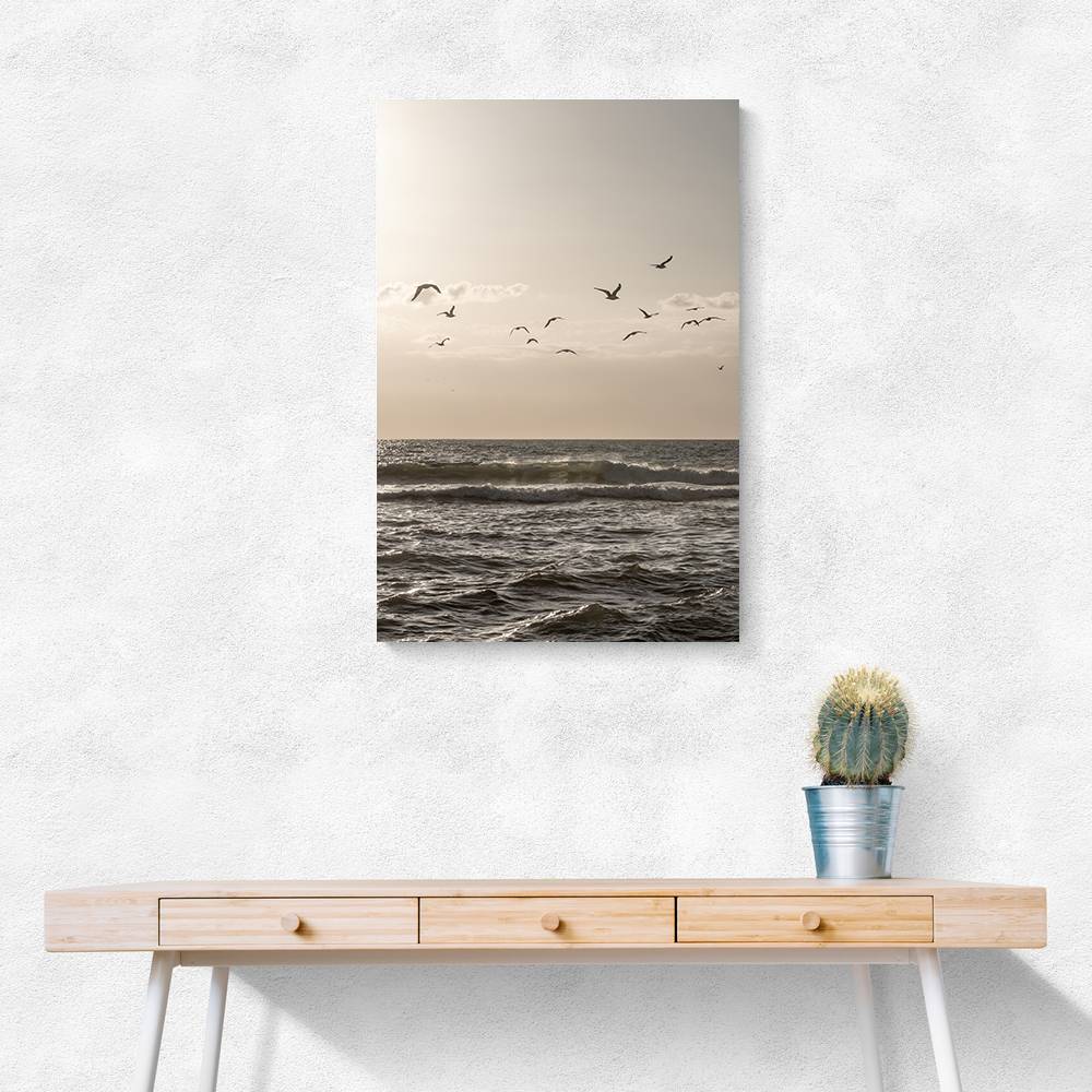 Birds And The Sea 3 Wall Art