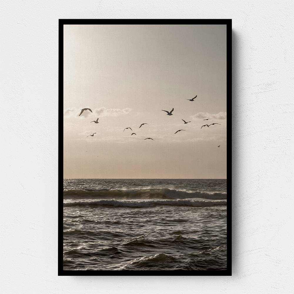 Birds And The Sea 3 Wall Art