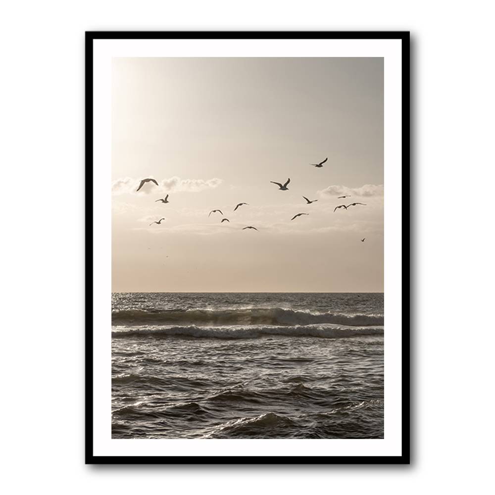 Birds And The Sea 3 Wall Art