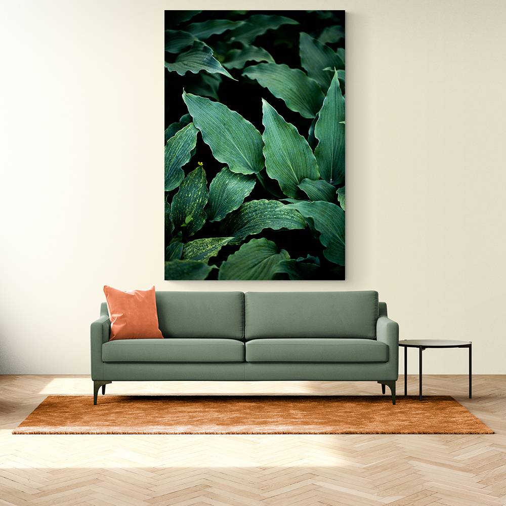 Dark Leaves 15 Wall Art