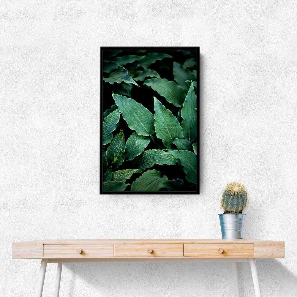 Dark Leaves 15 Wall Art