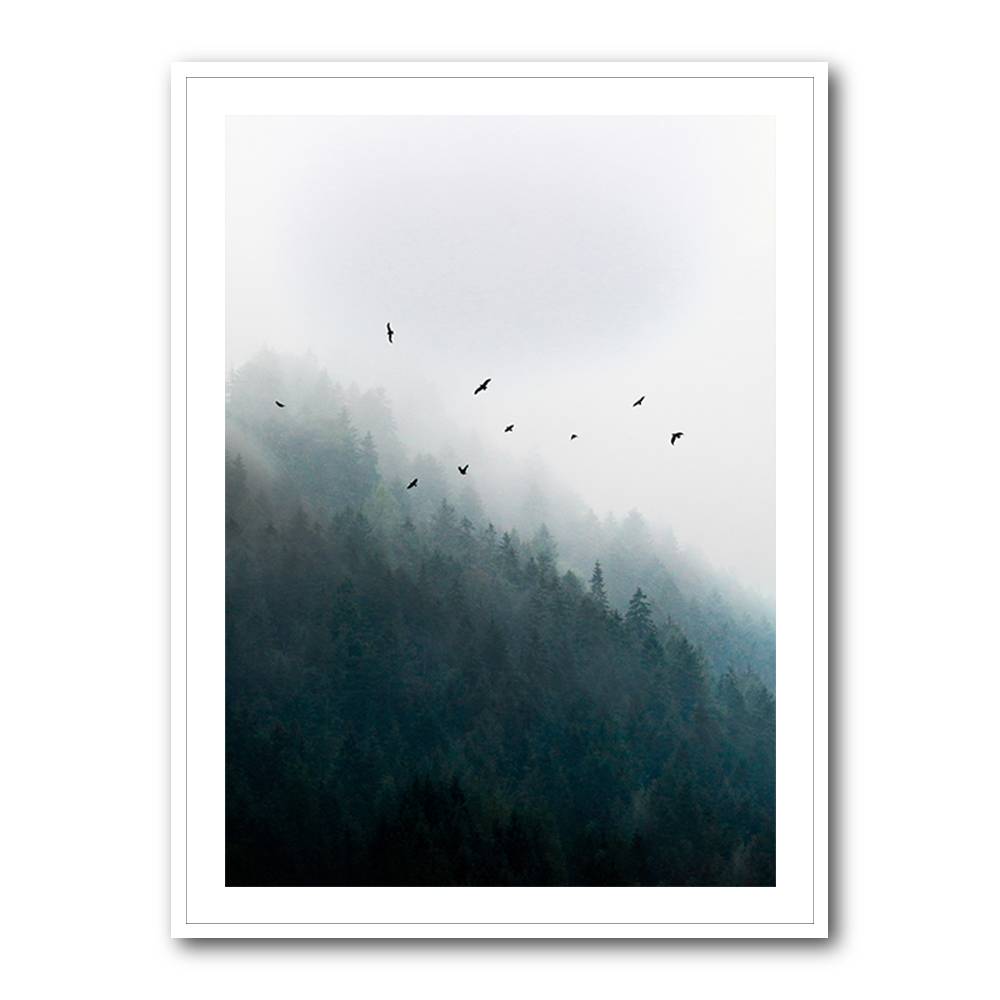 Foggy Morning 4 Wall Art