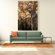 Autumn Birch Tree Wall Art