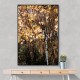 Autumn Birch Tree Wall Art