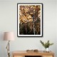 Autumn Birch Tree Wall Art