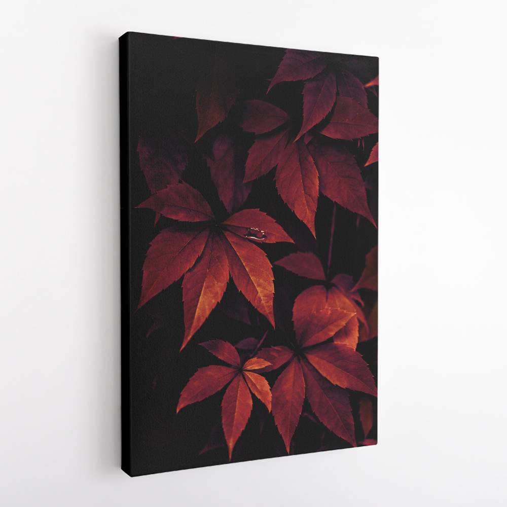 Dark Leaves 7X Wall Art