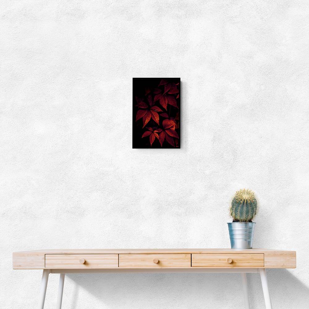 Dark Leaves 7X Wall Art