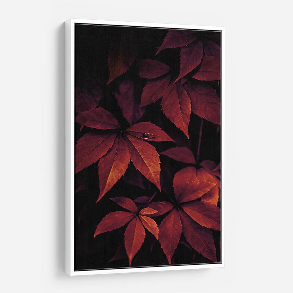 Dark Leaves 7X Wall Art