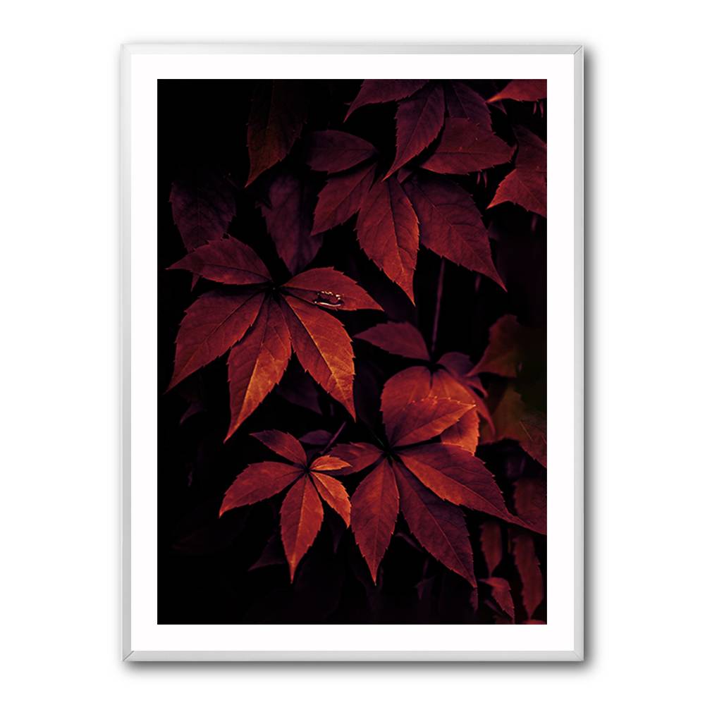 Dark Leaves 7X Wall Art