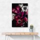 Dark Flowers 1 Wall Art