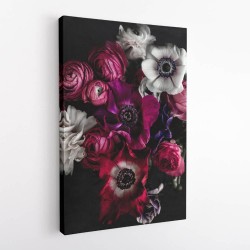 Dark Flowers 1 Wall Art