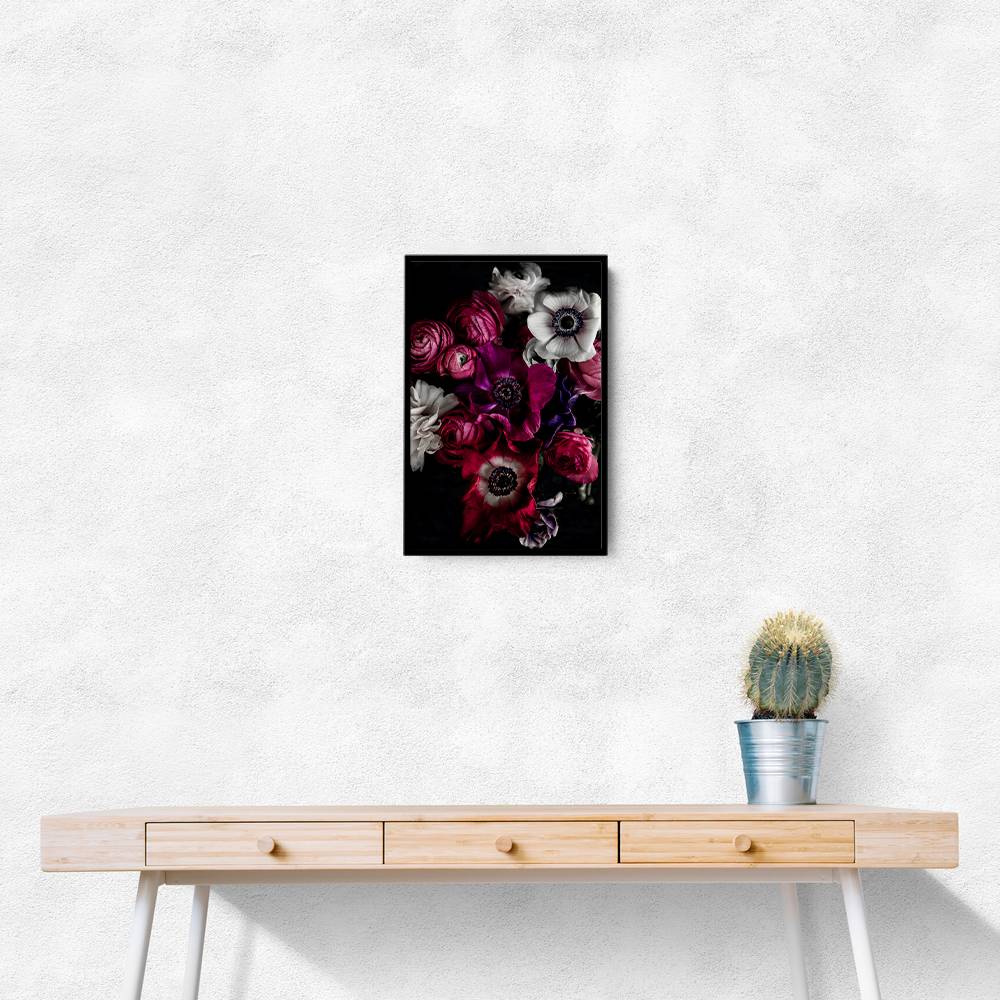 Dark Flowers 1 Wall Art