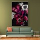 Dark Flowers 1 Wall Art