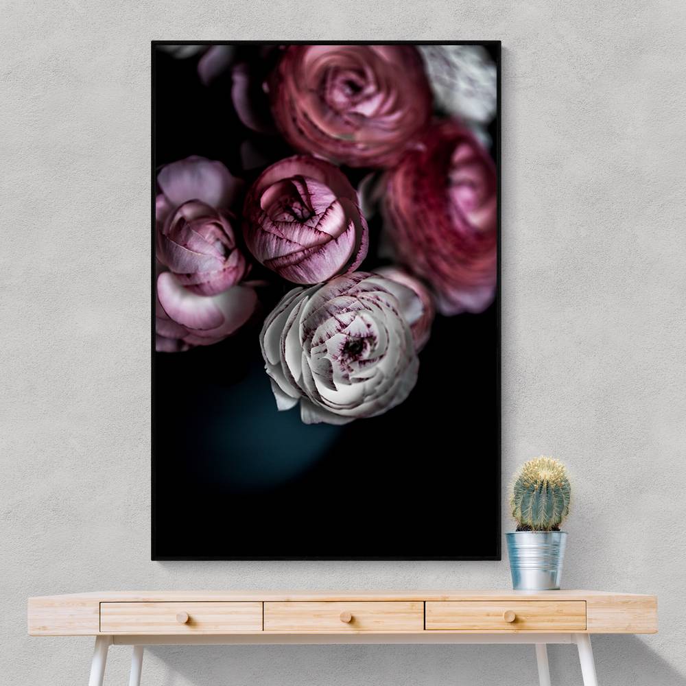 Dark Flowers 2 Wall Art