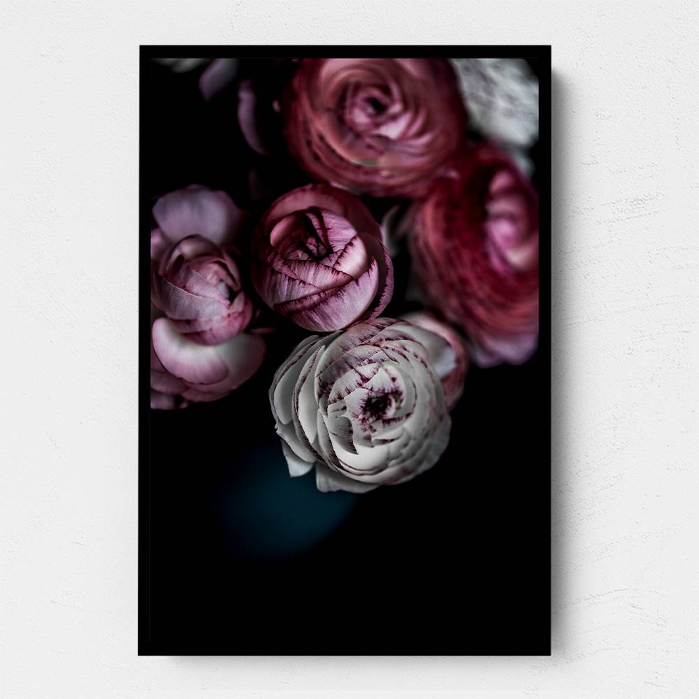 Dark Flowers 2 Wall Art