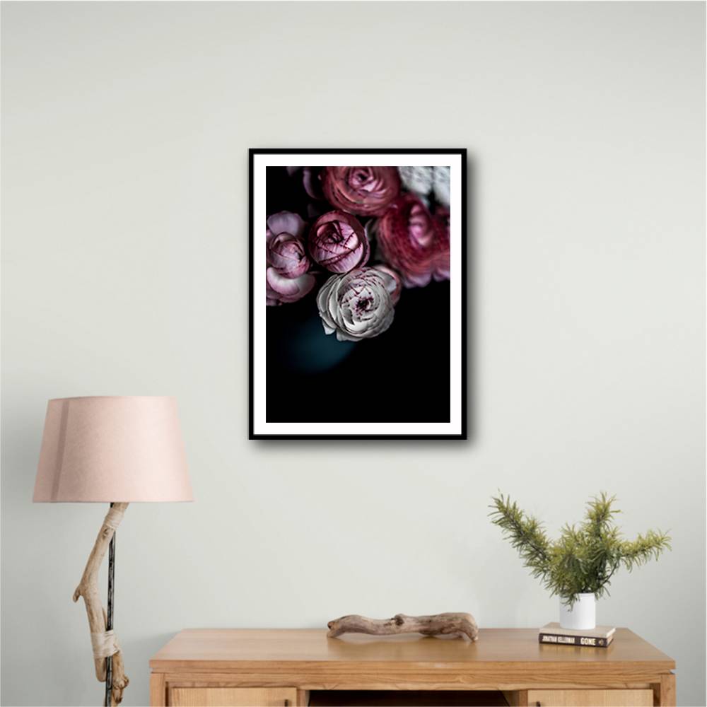 Dark Flowers 2 Wall Art