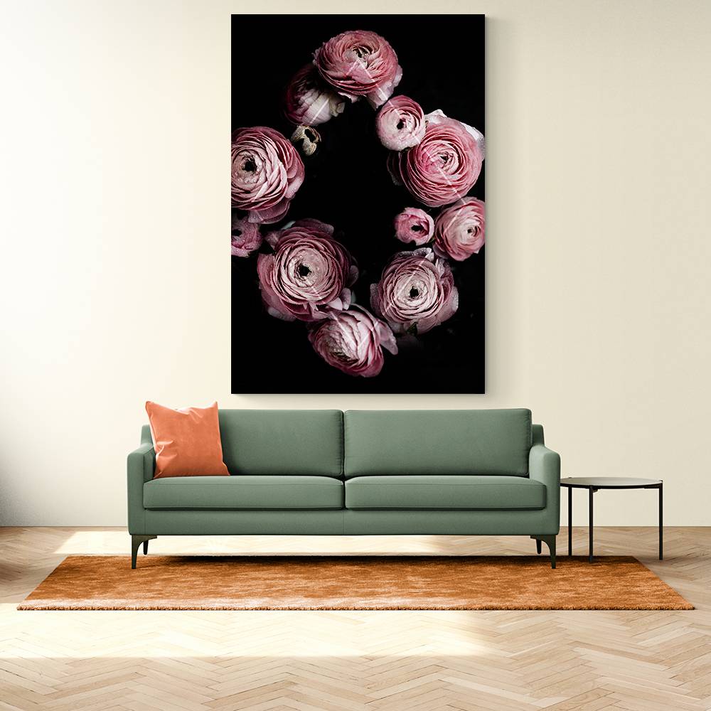 Blooming Geometry 1 Wall Art