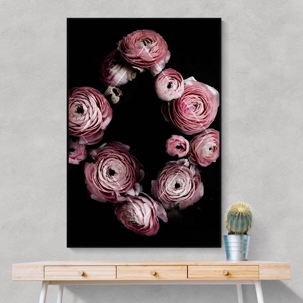 Blooming Geometry 1 Wall Art