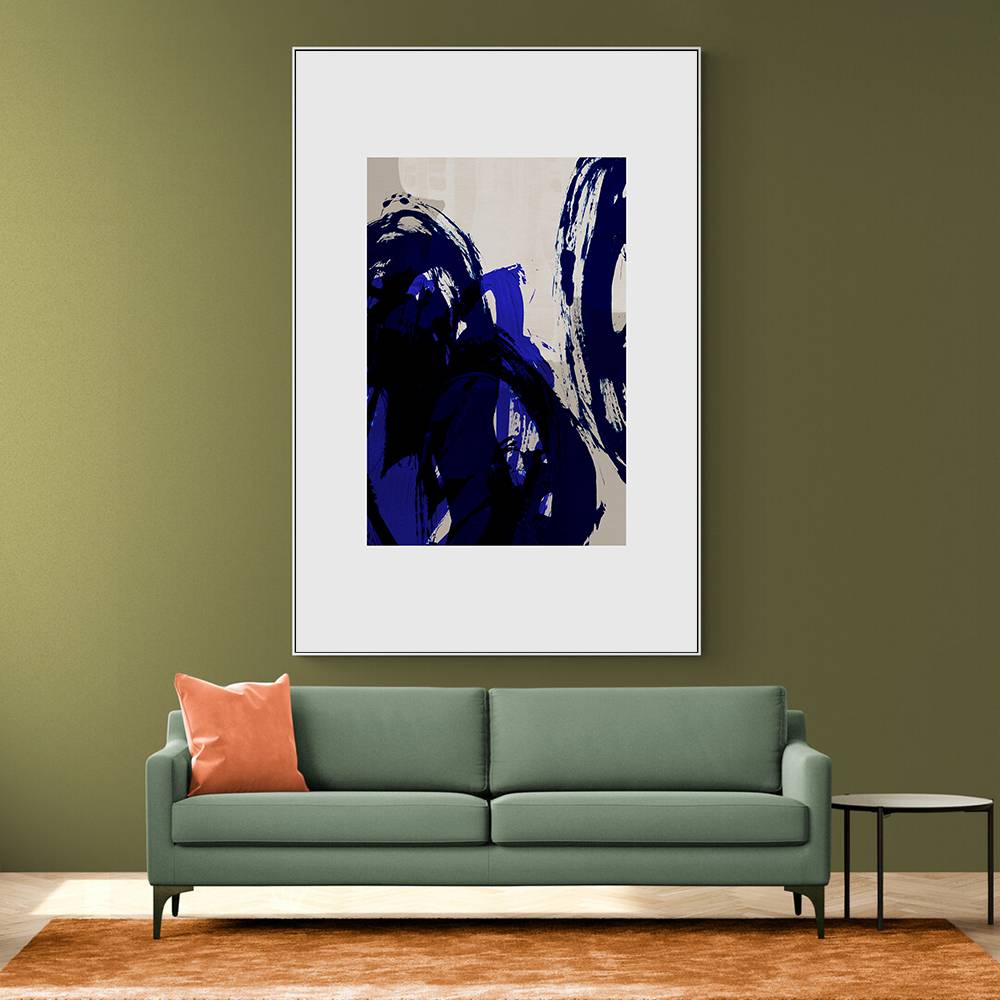 Abstract Brush Strokes 20 Wall Art