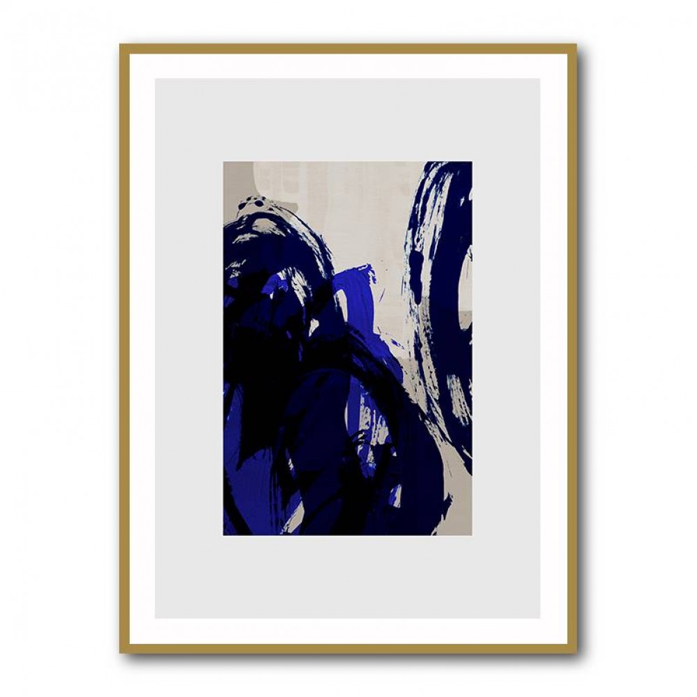 Abstract Brush Strokes 20 Wall Art