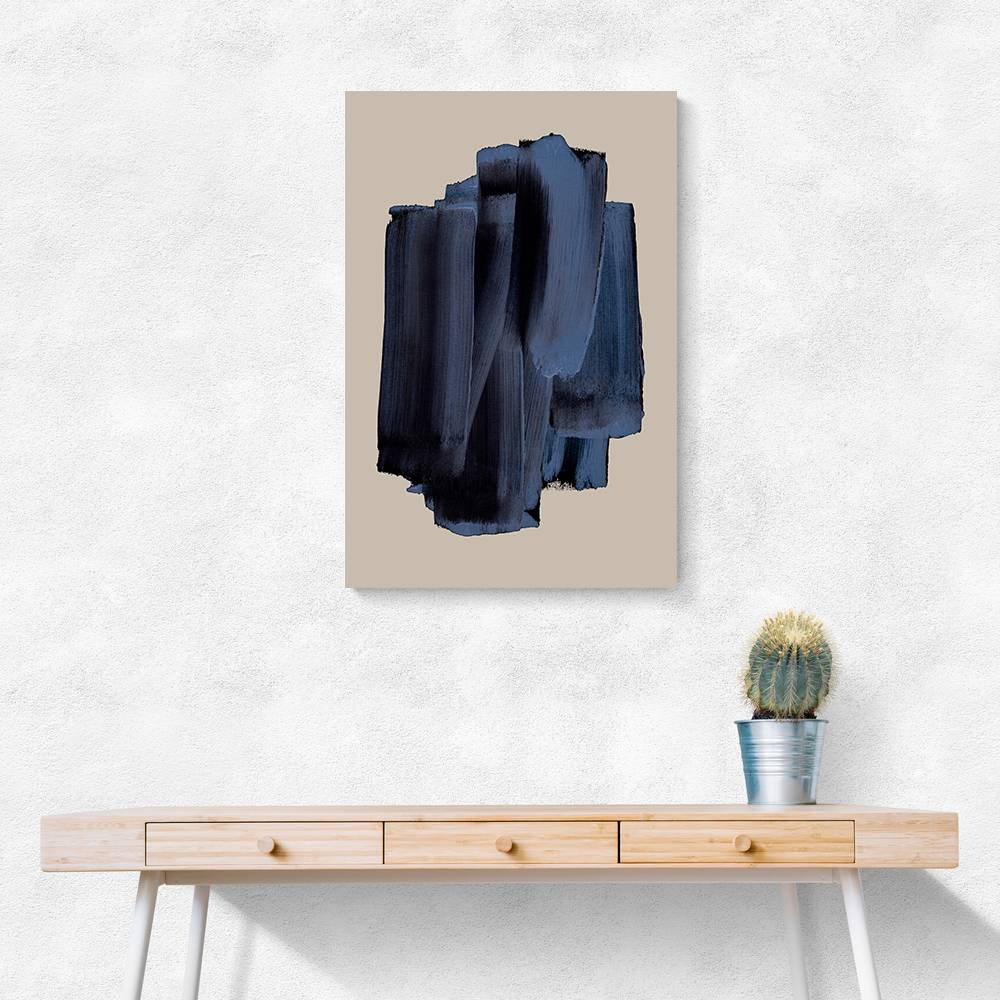 Abstract Brush Strokes 58 Wall Art