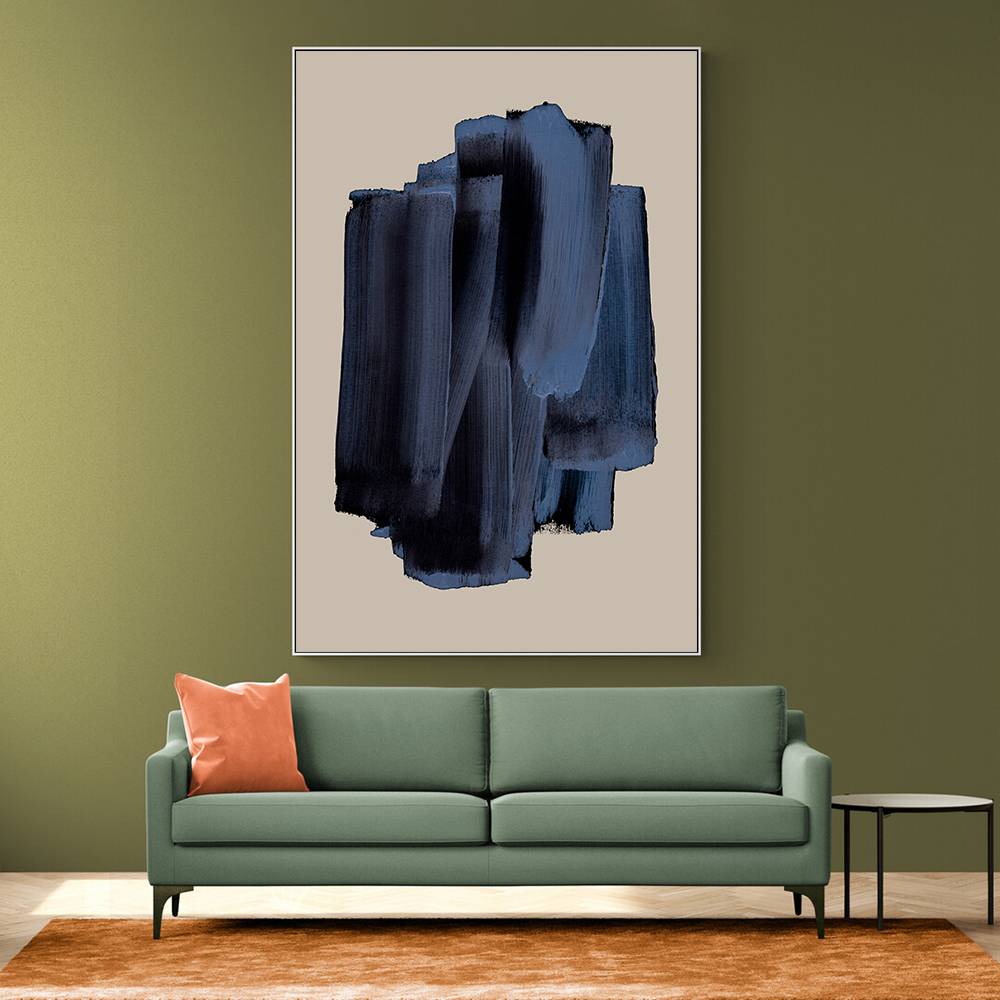 Abstract Brush Strokes 58 Wall Art