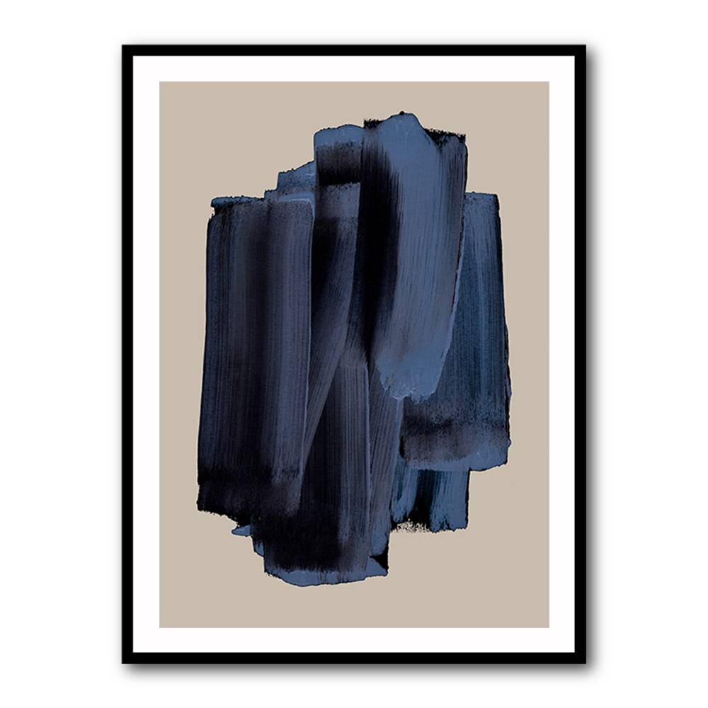 Abstract Brush Strokes 58 Wall Art