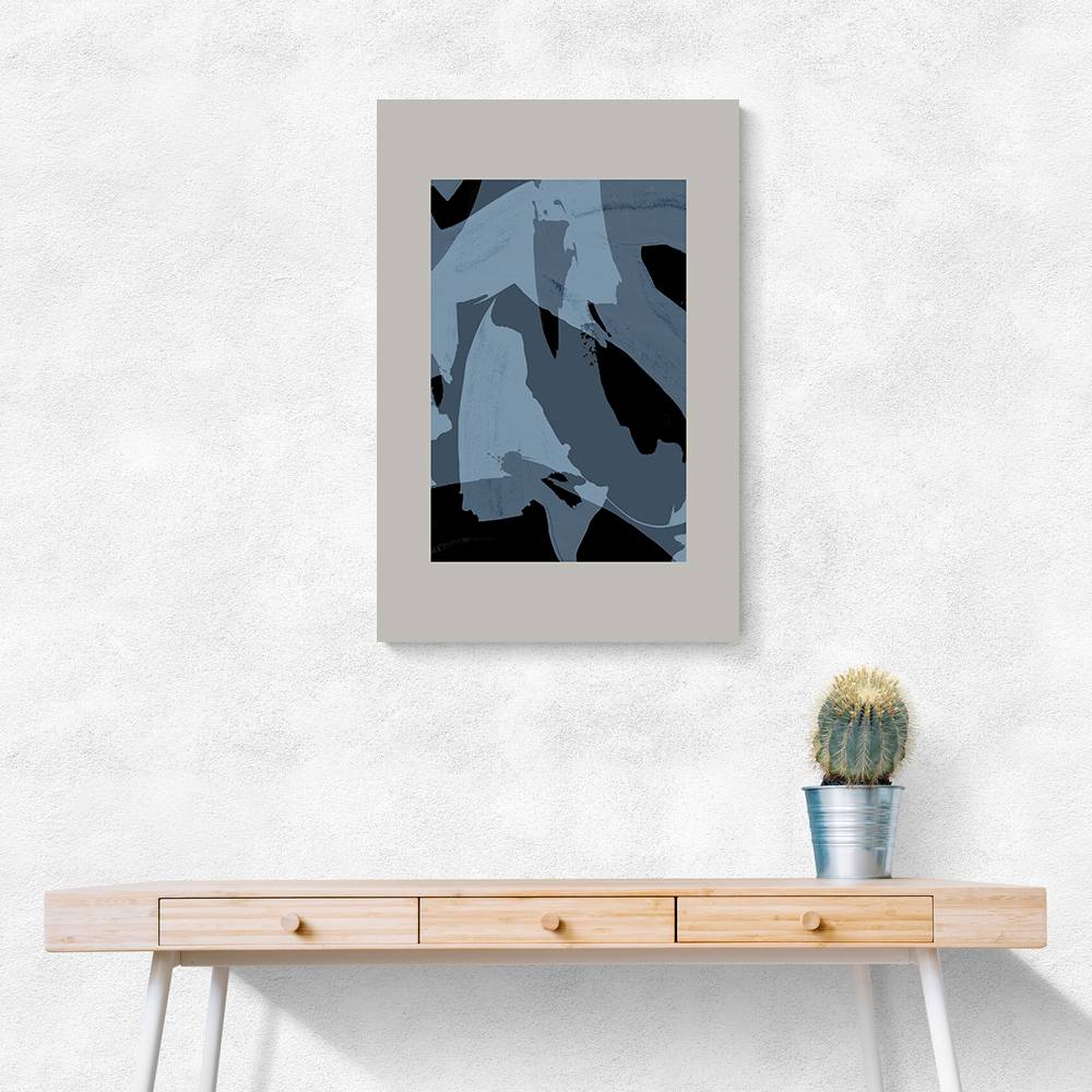 Abstract Brush Strokes 60Y  Wall Art