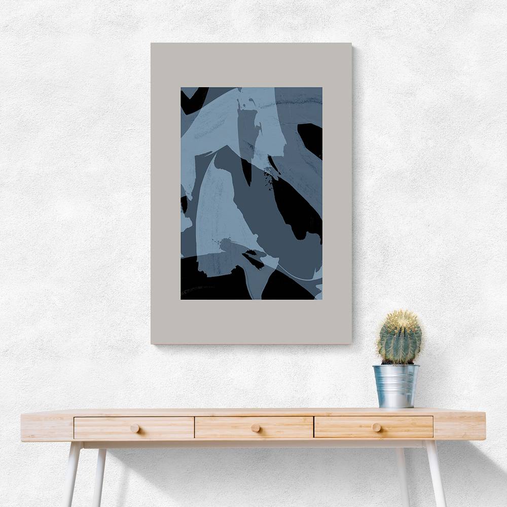 Abstract Brush Strokes 60Y  Wall Art