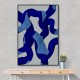 Abstract Brush Strokes 65X Wall Art