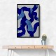 Abstract Brush Strokes 65X Wall Art