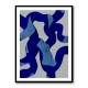 Abstract Brush Strokes 65X Wall Art